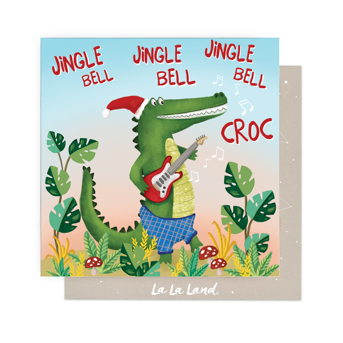 Greeting Card Jingle Rock