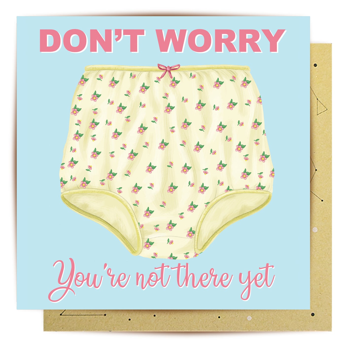 Greeting Card Granny Panties