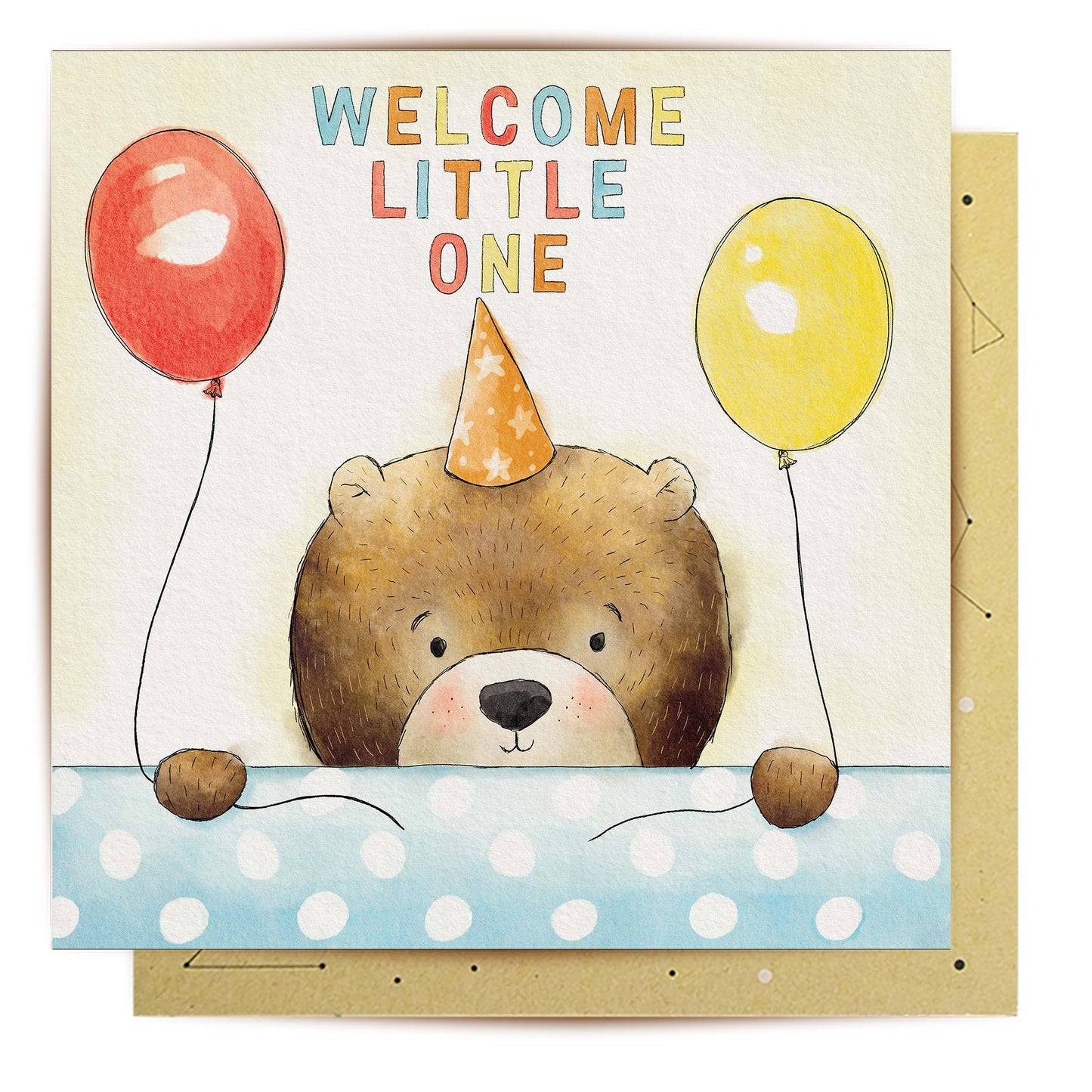 Greeting Card Baby Cute Bear