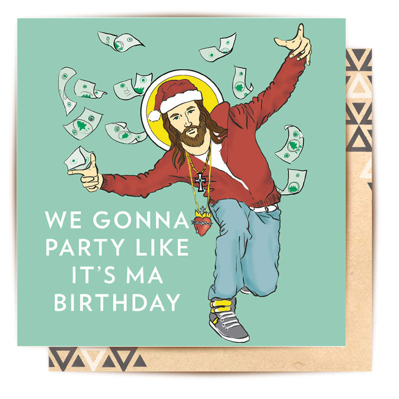 
                      
                        Greeting Card Gangster Jesus
                      
                    