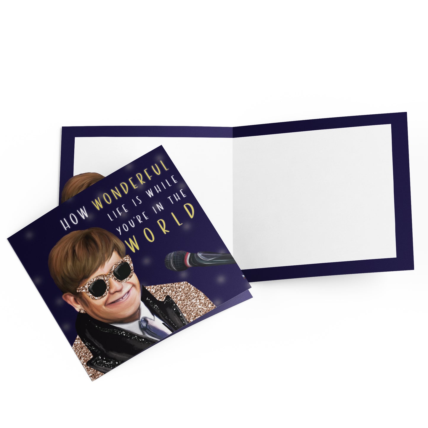 Greeting Card Wonderful Elton