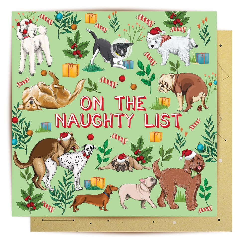 Greeting Card Naughty List
