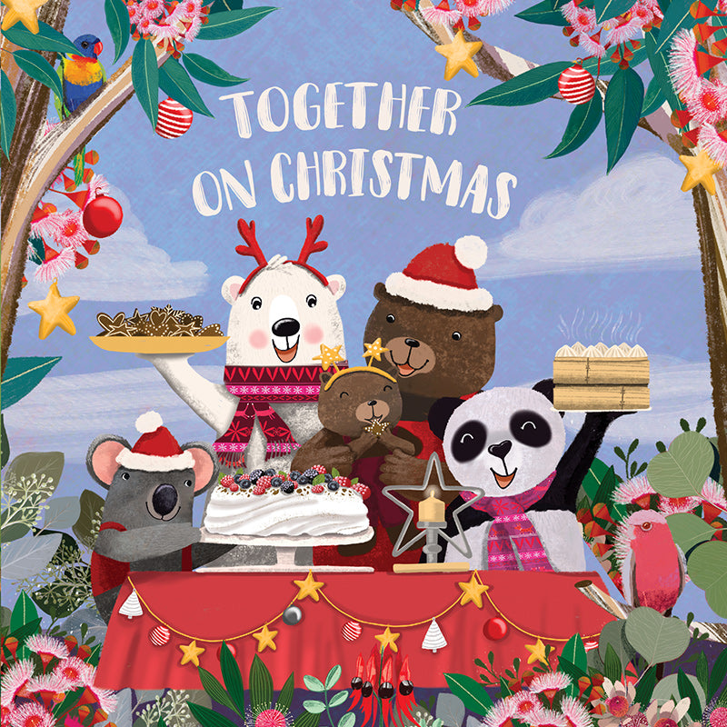 
                      
                        Greeting Card Christmas Bear Guests
                      
                    