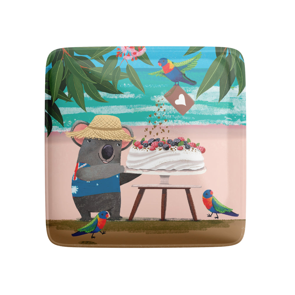 Fridge Magnet Beach Koala Pavlova