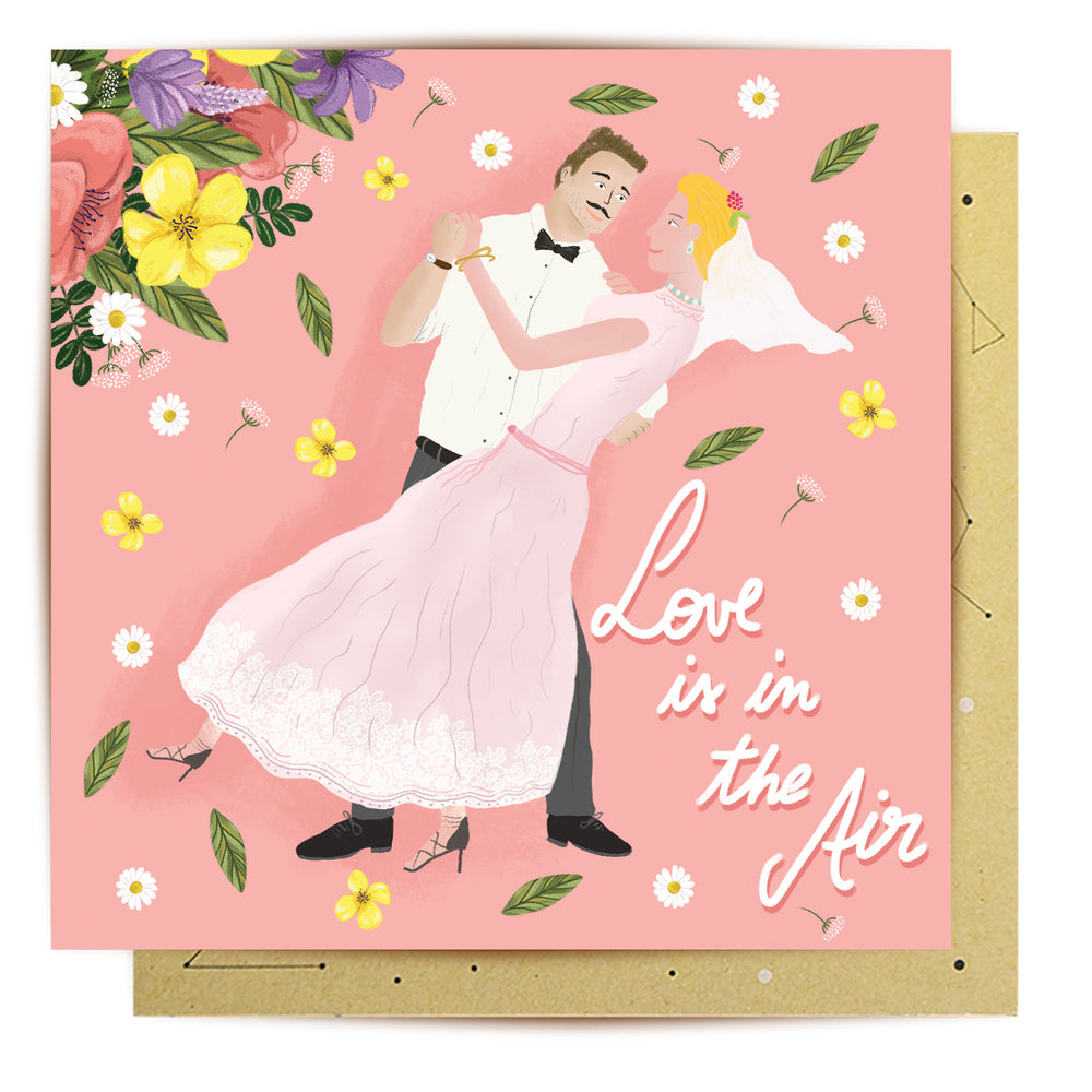 
                      
                        Greeting Card Wedding Love In The Air
                      
                    