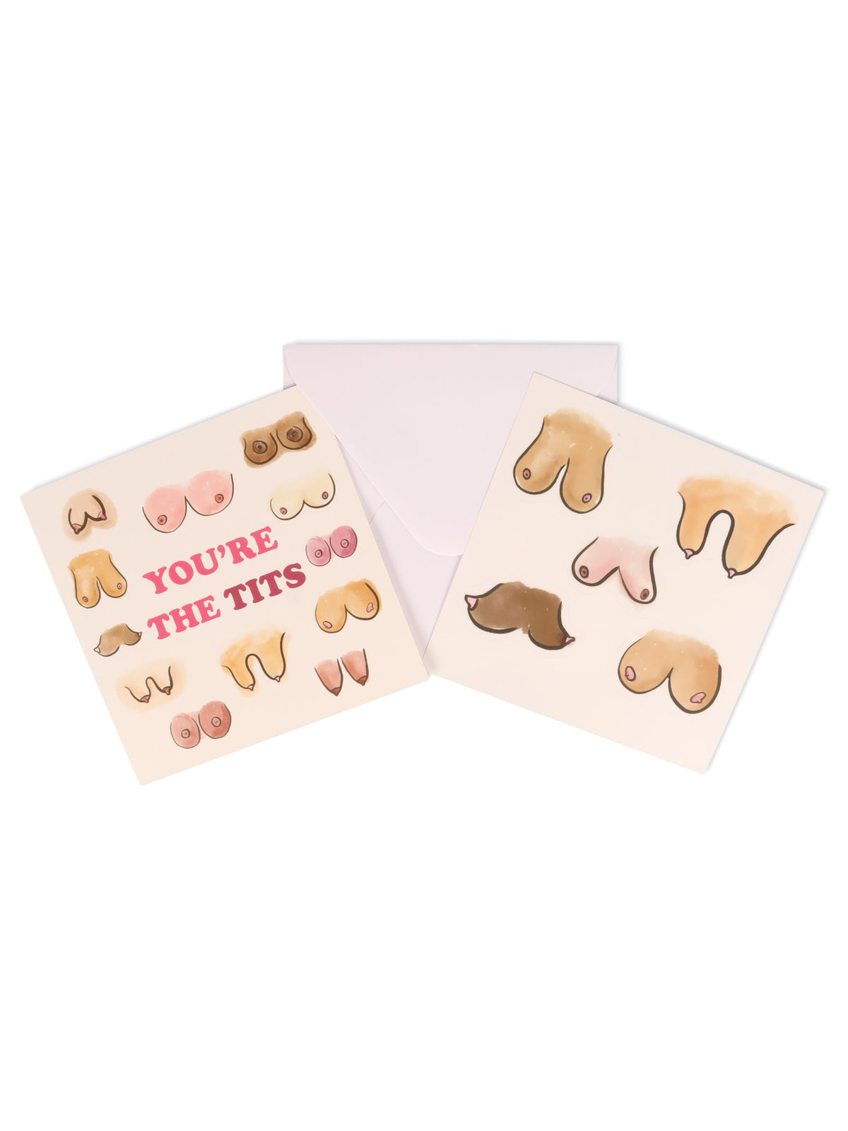 Sticker Card You're The Tits