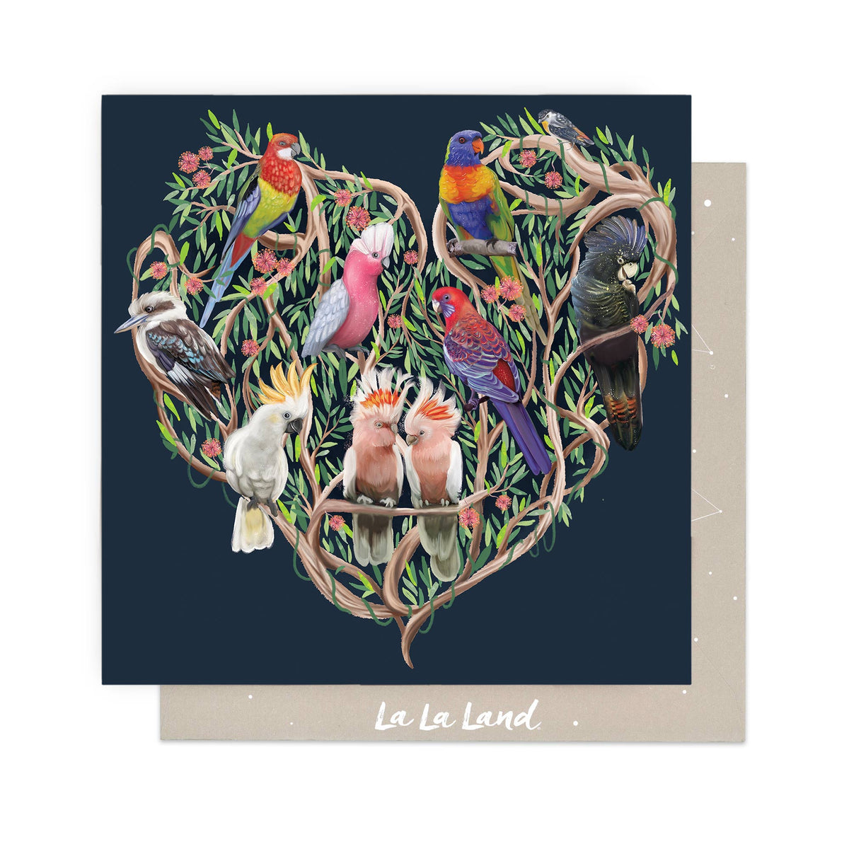 Greeting Card Australiana Love