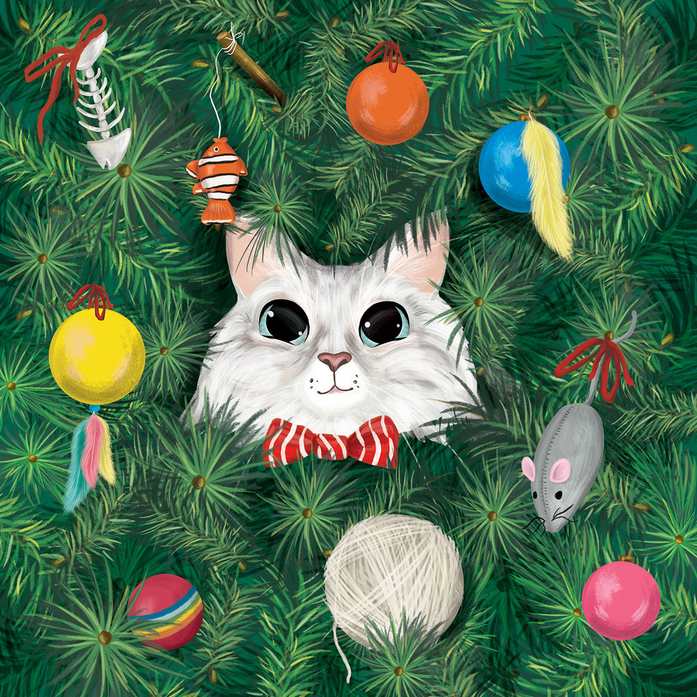 
                      
                        Greeting Card Cat Lovers Christmas
                      
                    