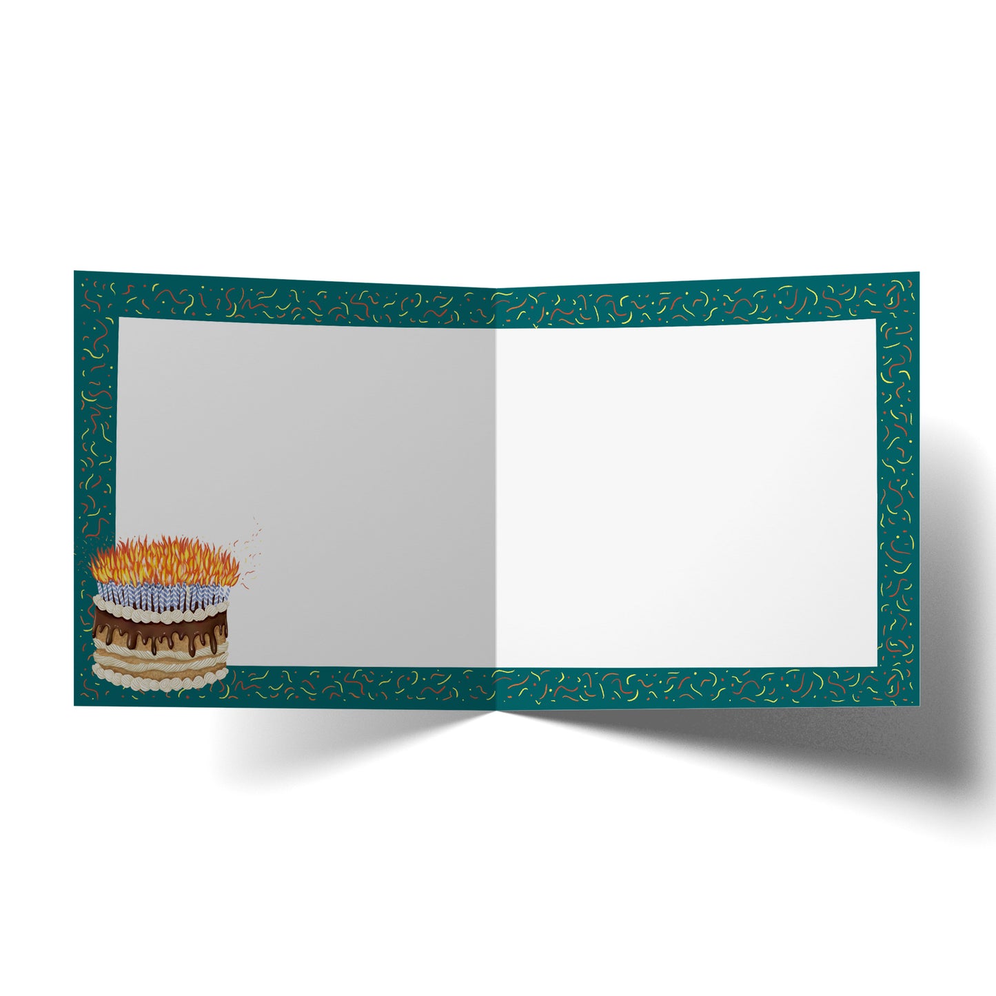 Greeting Card Bonfire