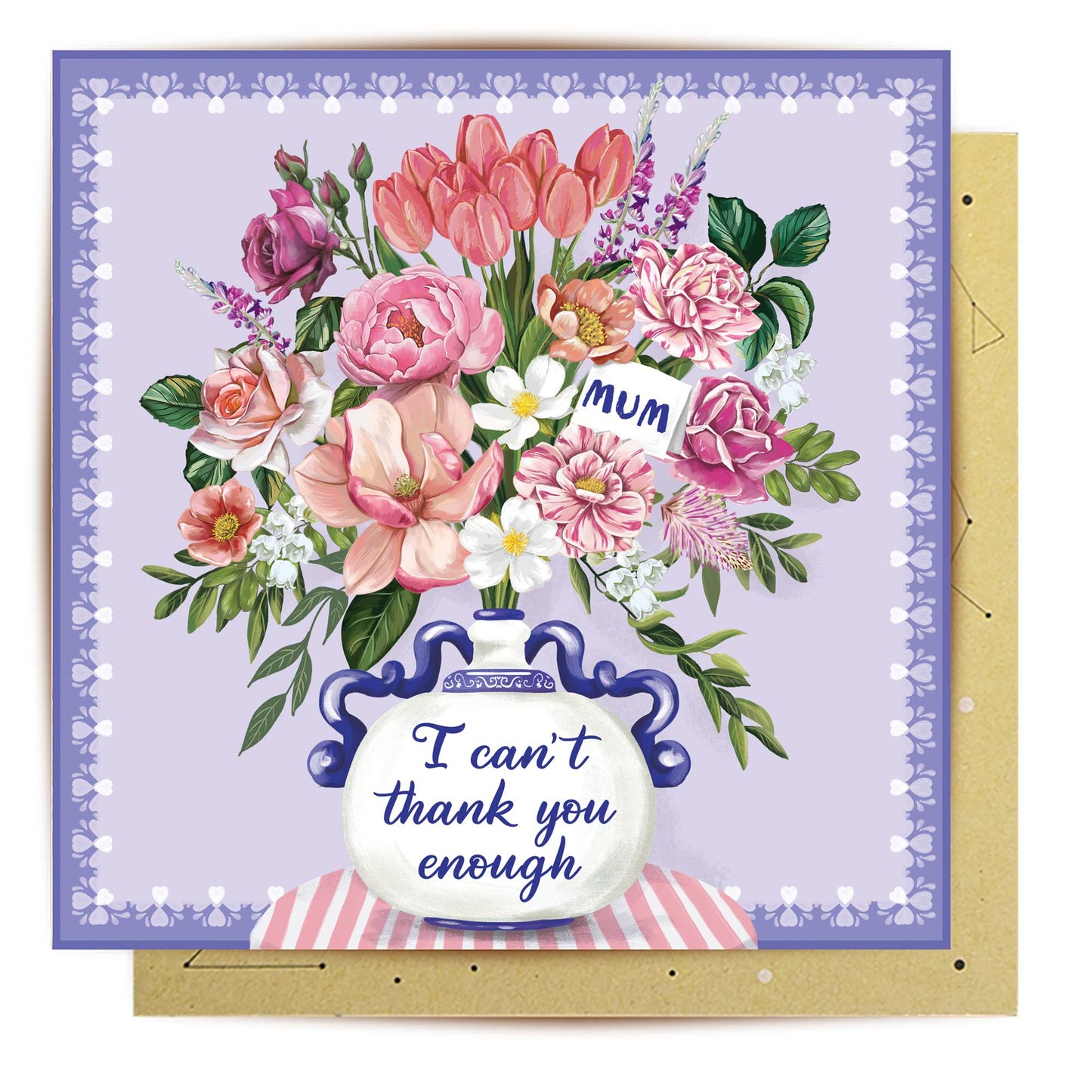 Greeting Card Can't Thank You Enough Mum