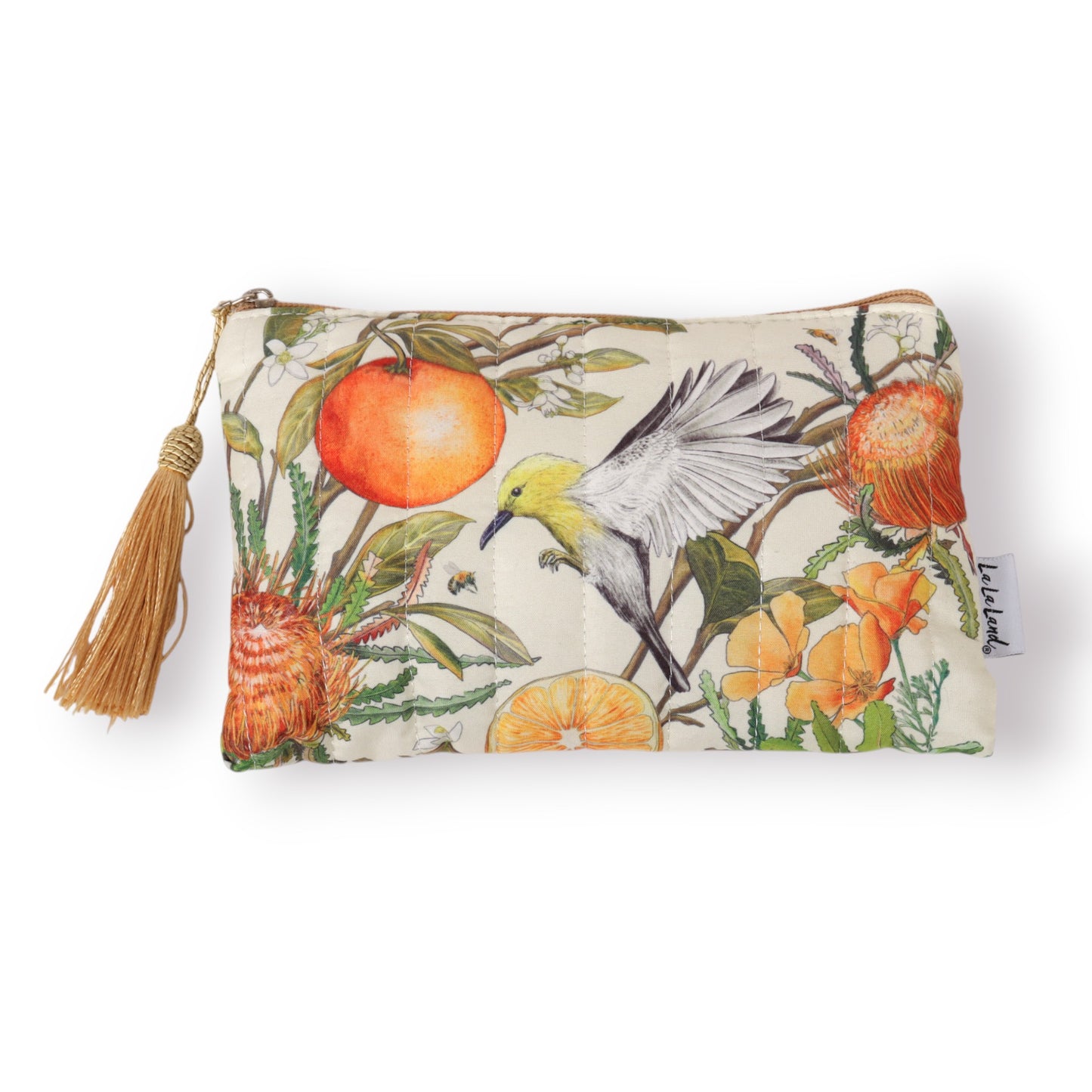 Quilted Comforter Pouch Golden Hour