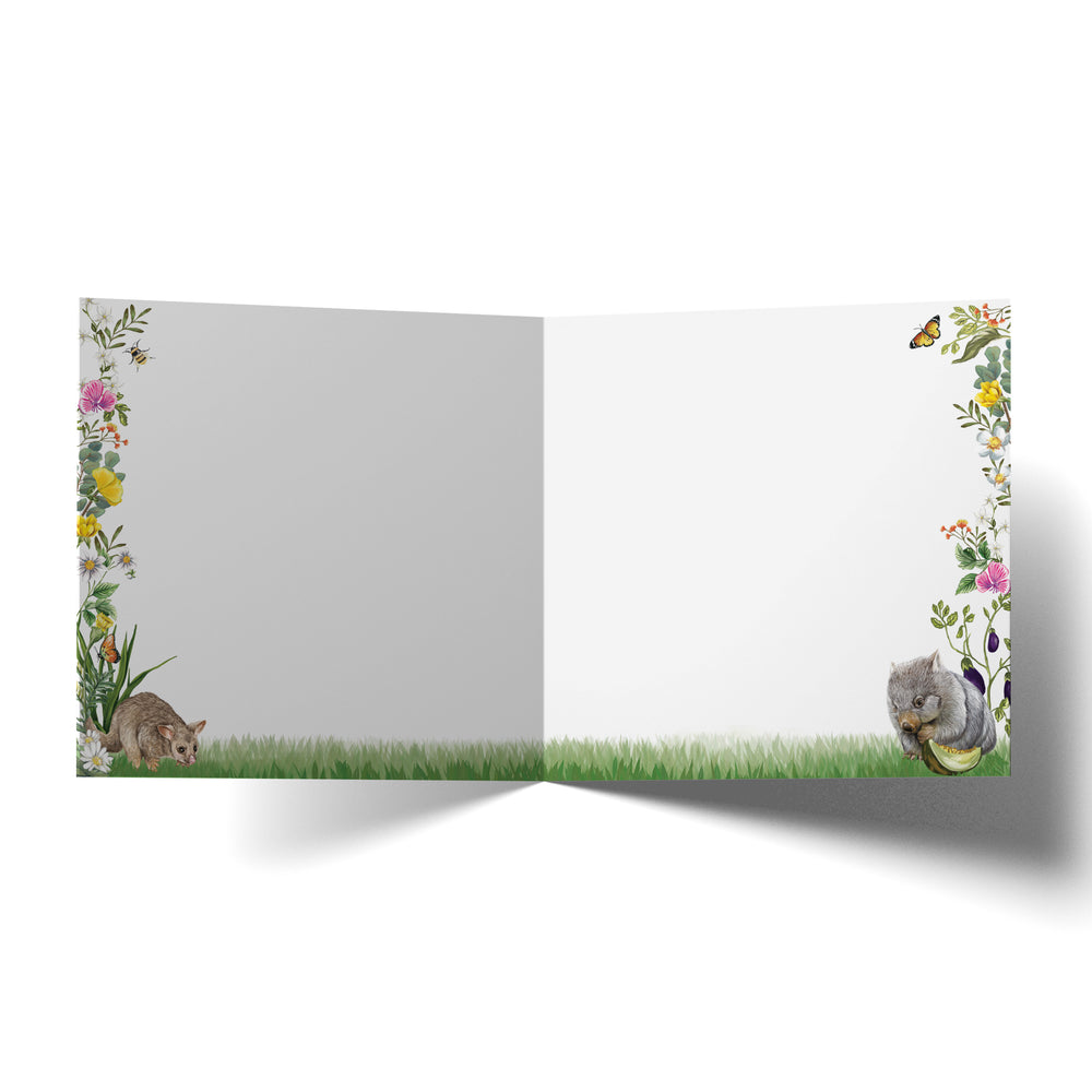 Greeting Card Secret Garden Little One