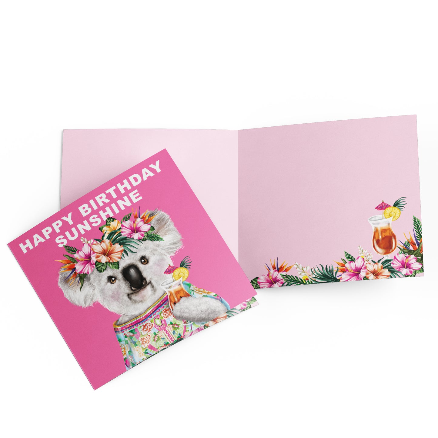 Greeting Card Happy Birthday Sunshine Koala