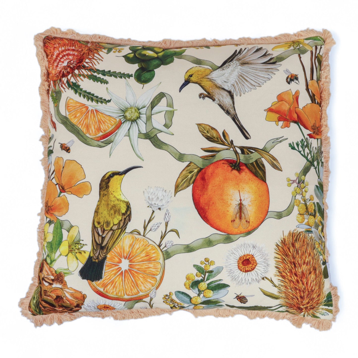 Square Cushion Golden Hour