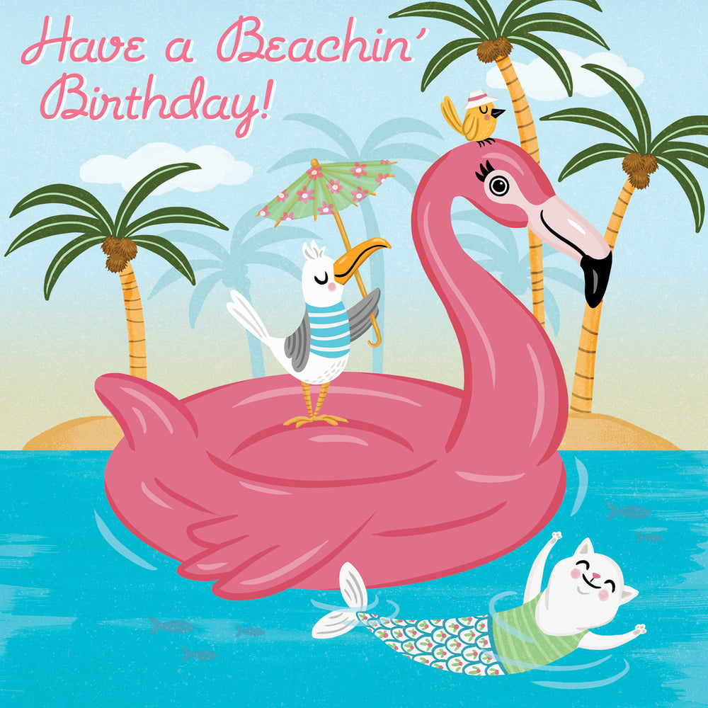 
                      
                        Greeting Card Beachin Birthday
                      
                    