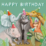 Mini Card Jungle Birthday