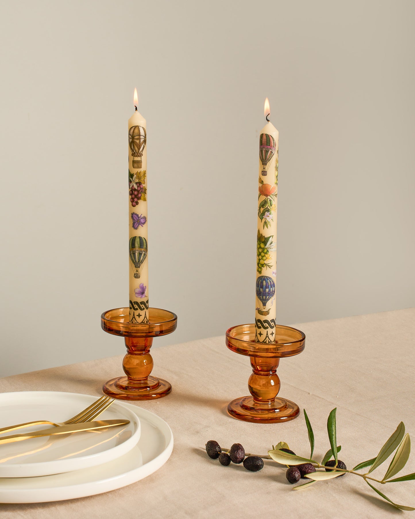 Taper Candle Set Vineyard Visions