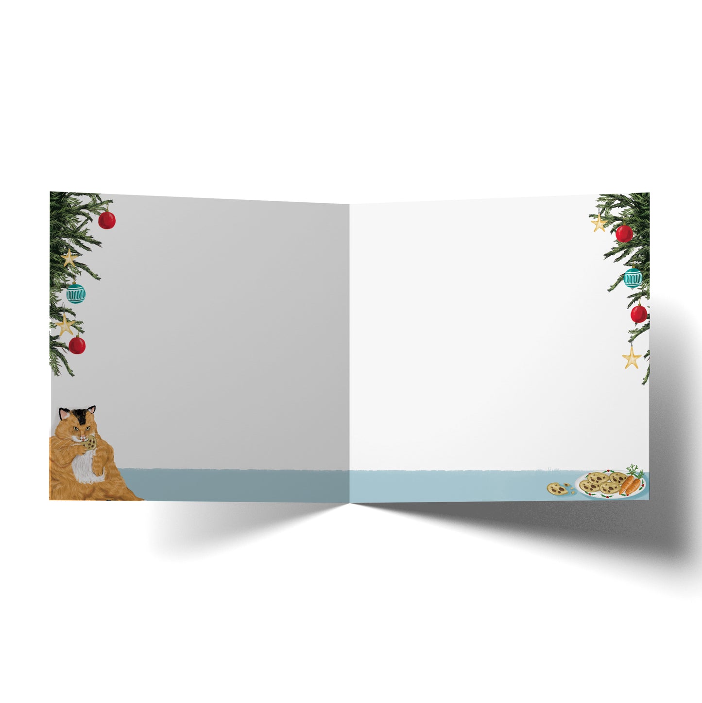 Greeting Card Not Santa Treats