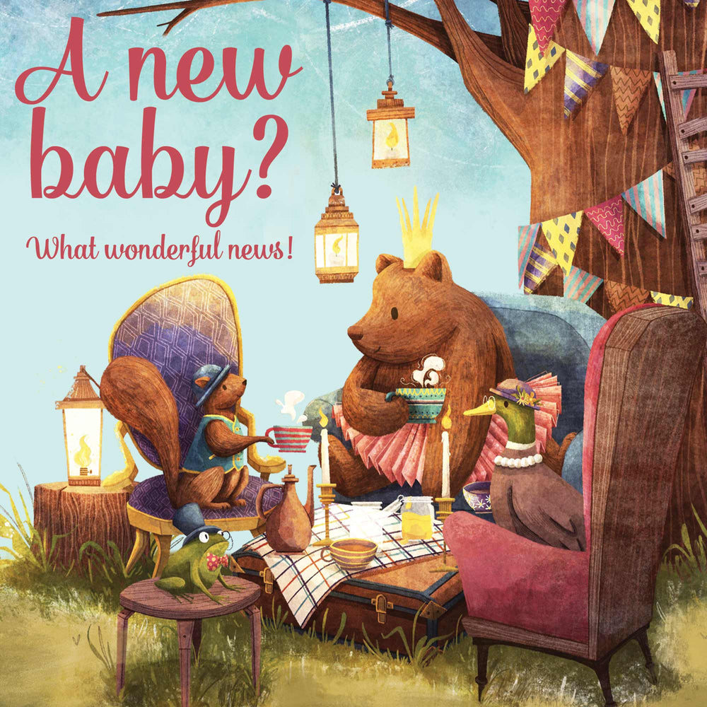 
                      
                        Greeting Card A New Baby
                      
                    