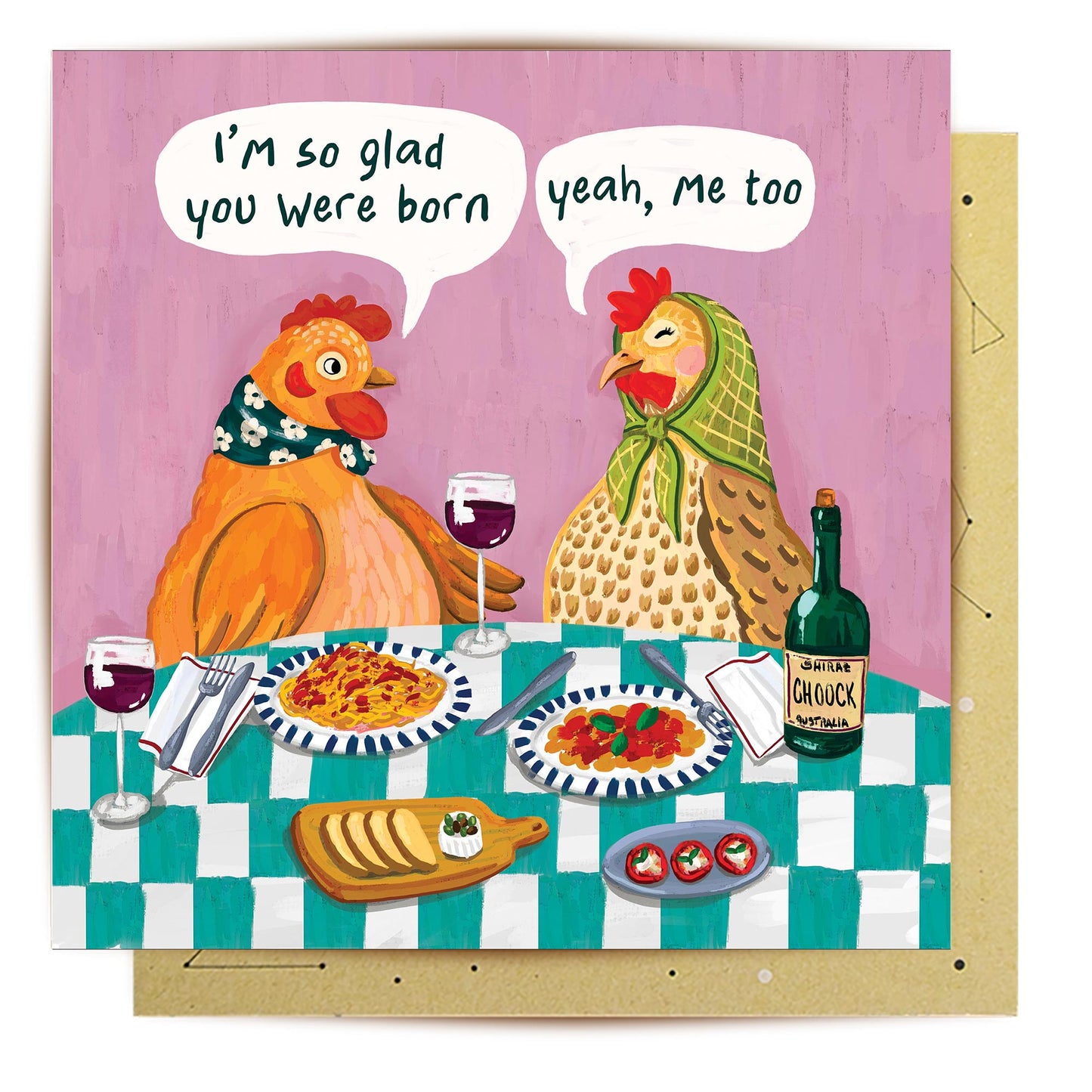 Greeting Card Glad You Were Born