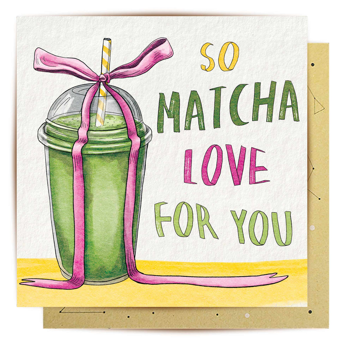 Greeting Card So Matcha Love For You