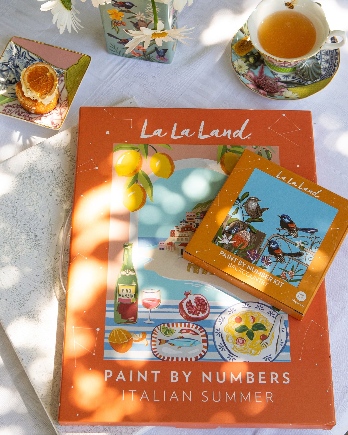 Paint By Number Kit Italian Summer Window