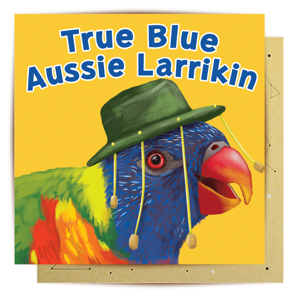 
                      
                        Greeting Card True Blue Aussie
                      
                    