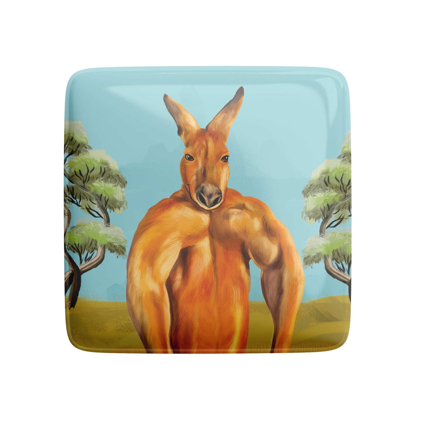 Fridge Magnet Muscle Roo
