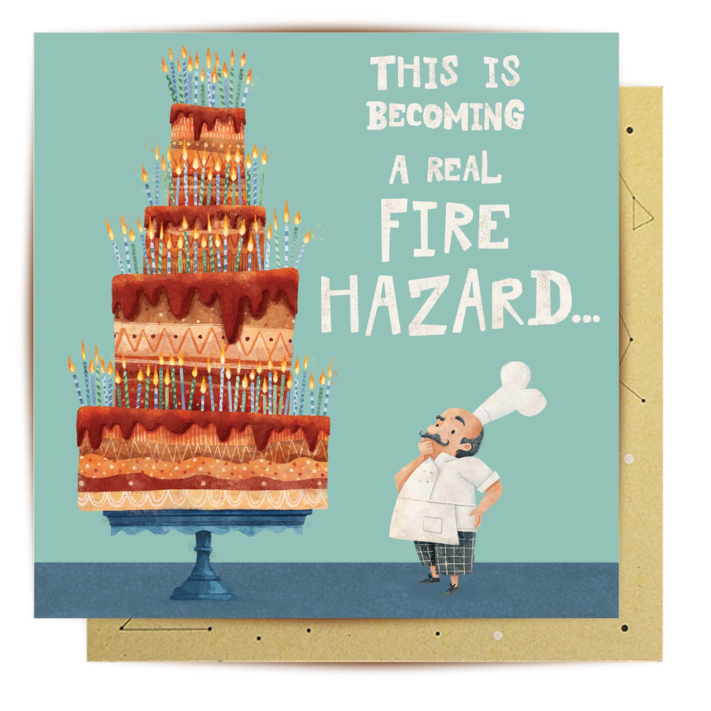 
                      
                        Greeting Card Fire Hazard
                      
                    