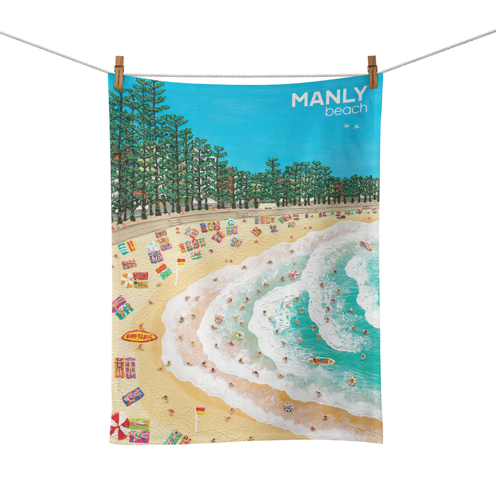 Tea Towel Manly Beach