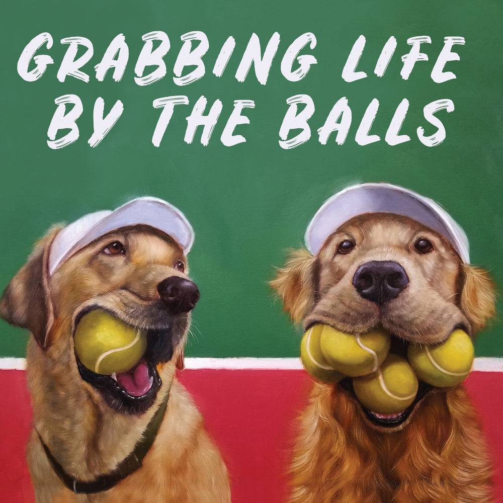 
                      
                        Greeting Card By The Balls
                      
                    