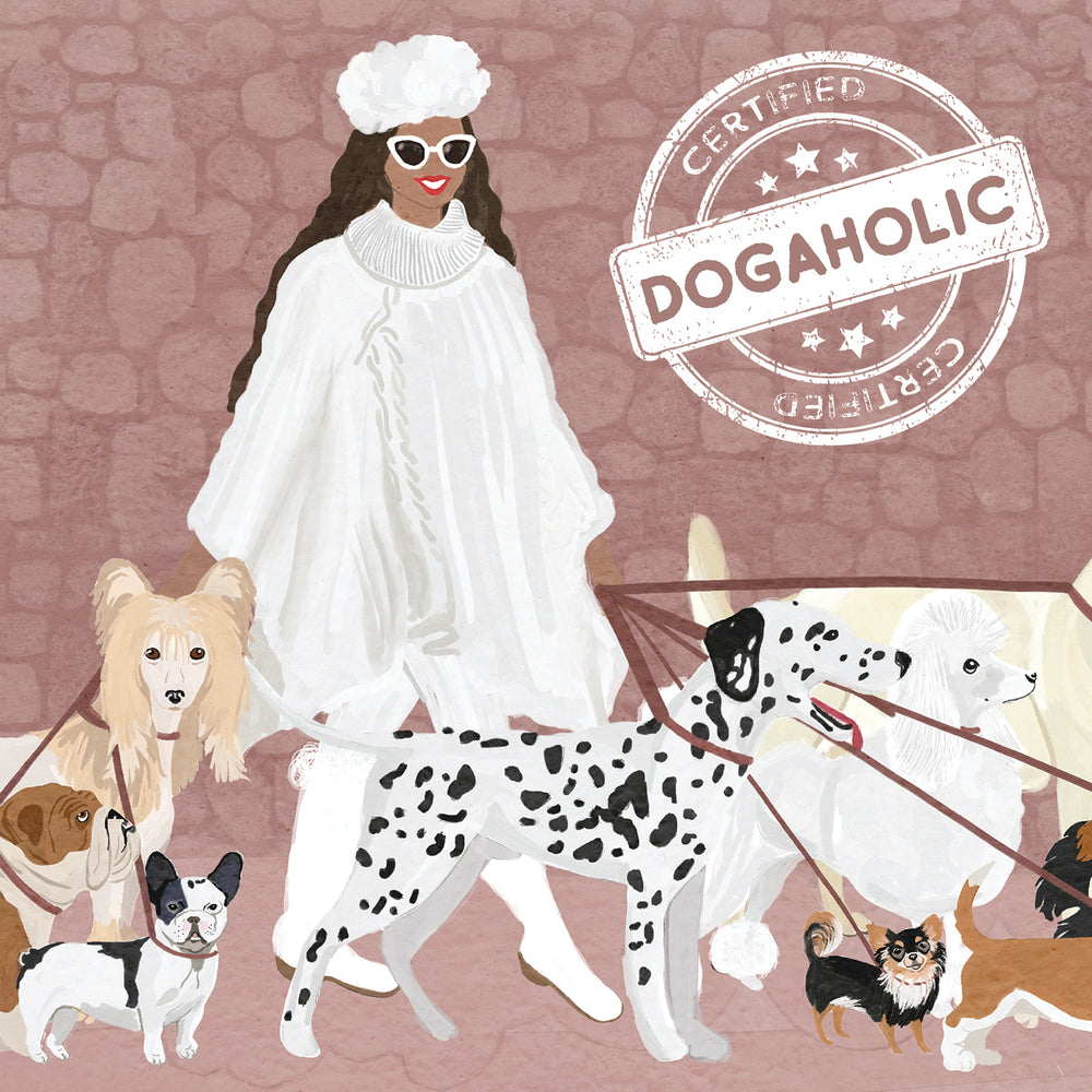 
                      
                        Greeting Card Certified Dogaholic
                      
                    