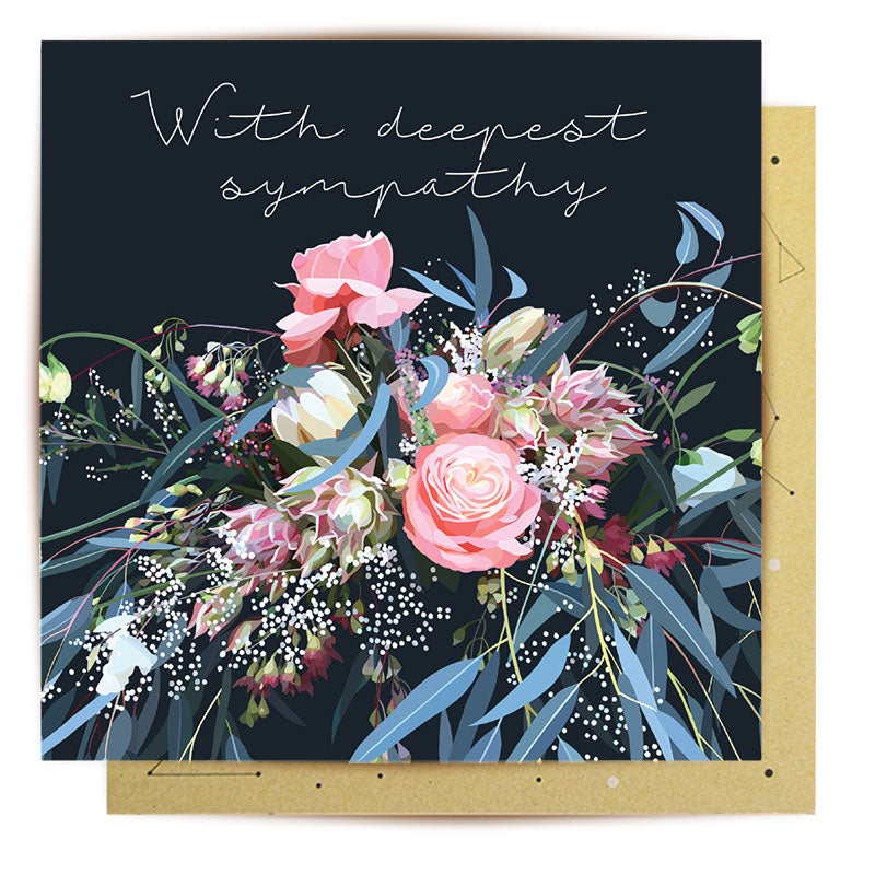 
                      
                        Greeting Card  Sympathy Marielle
                      
                    