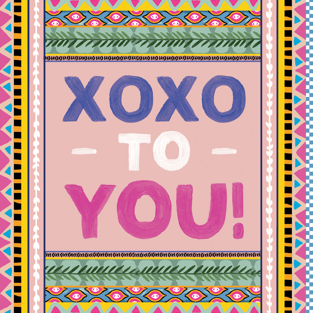 
                      
                        Greeting Card XOXO To You
                      
                    