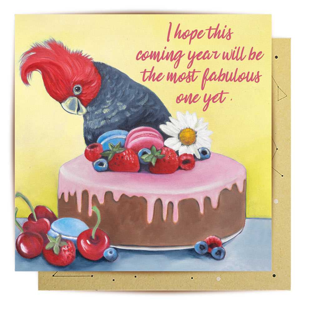 Greeting Card Gang Gang Gateau