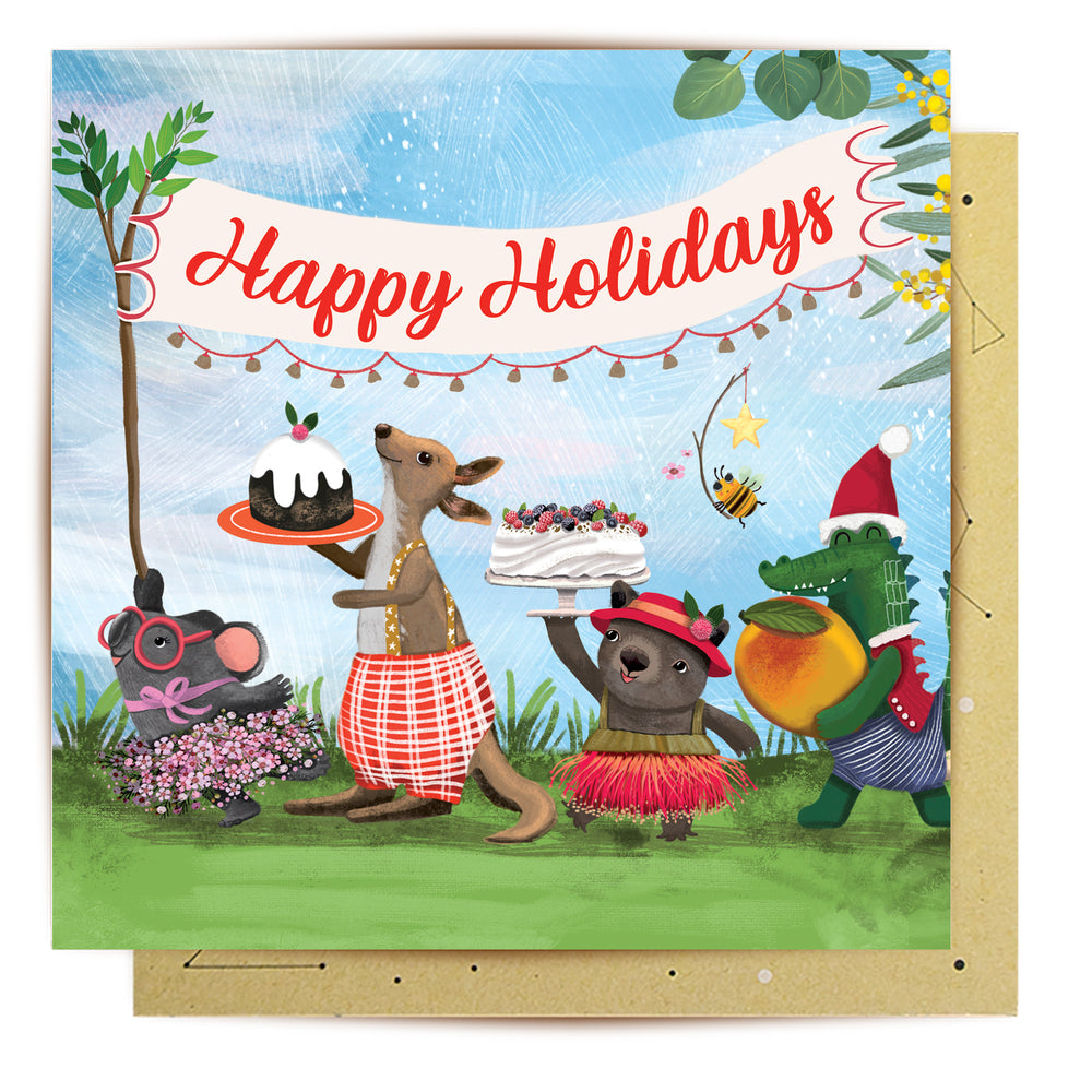 
                      
                        Greeting Card Happy Holidays
                      
                    