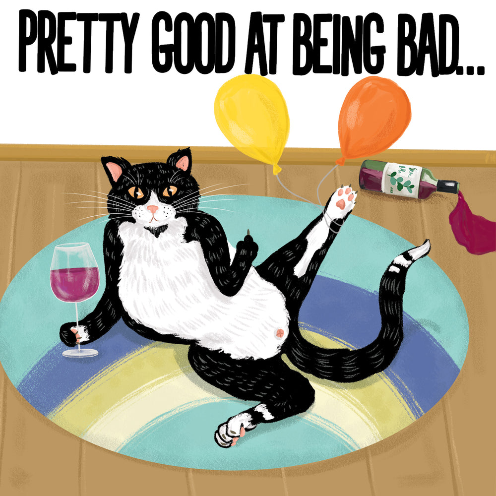 
                      
                        Greeting Card Pretty Good At Being Bad
                      
                    