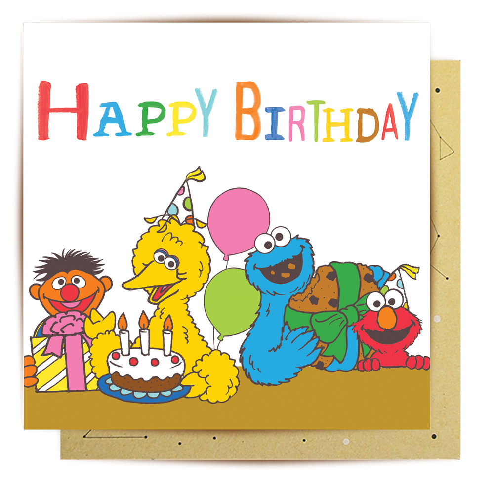 
                      
                        Greeting Card Sesame Street Birthday
                      
                    