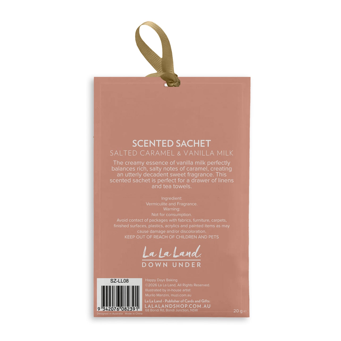 Scented Sachet Happy Days Baking