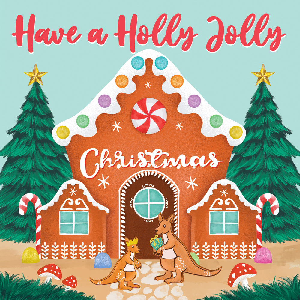 
                      
                        Greeting Card Holly Jolly Christmas
                      
                    