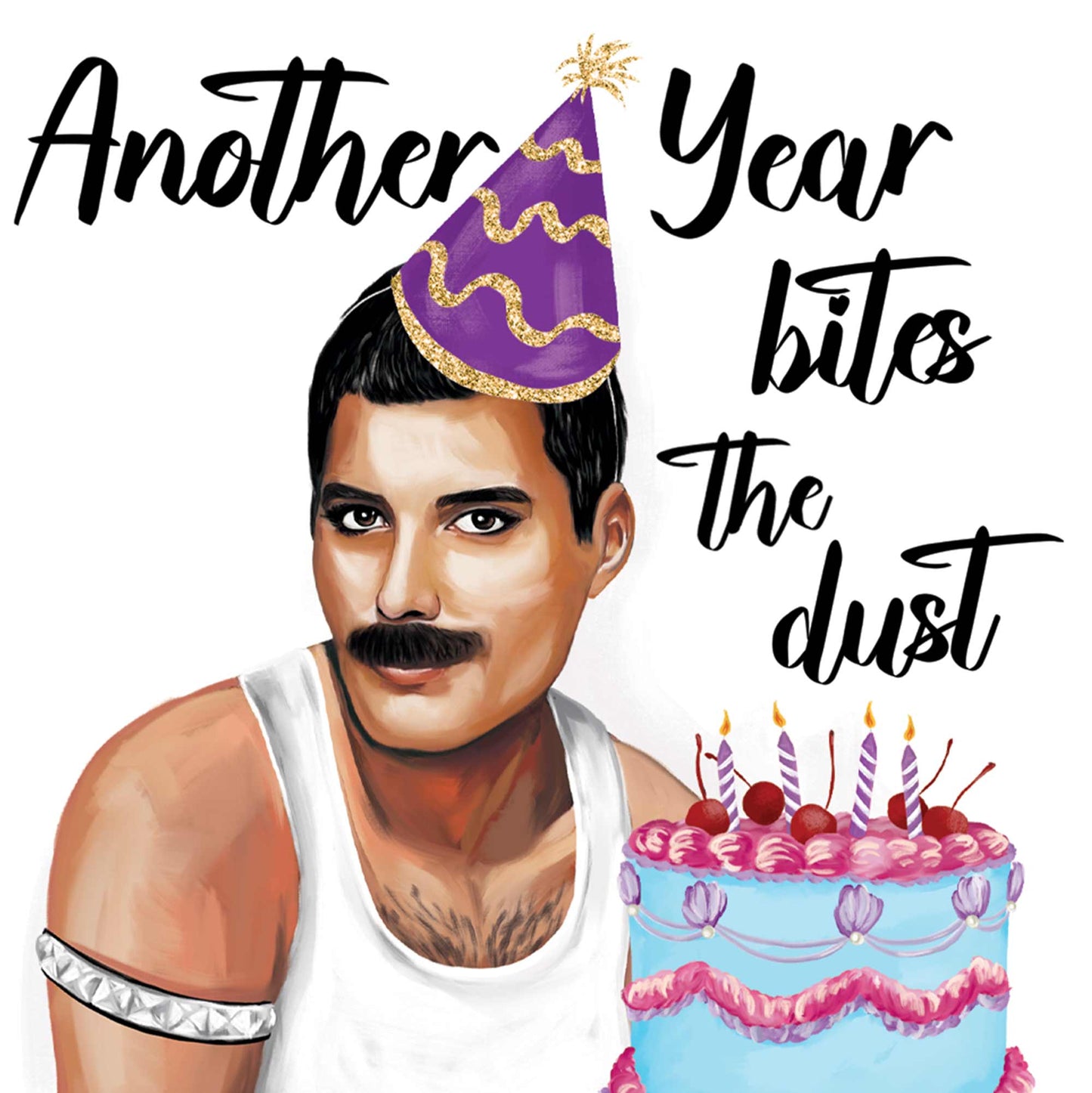 Mini Card Another Year Bites The Dust
