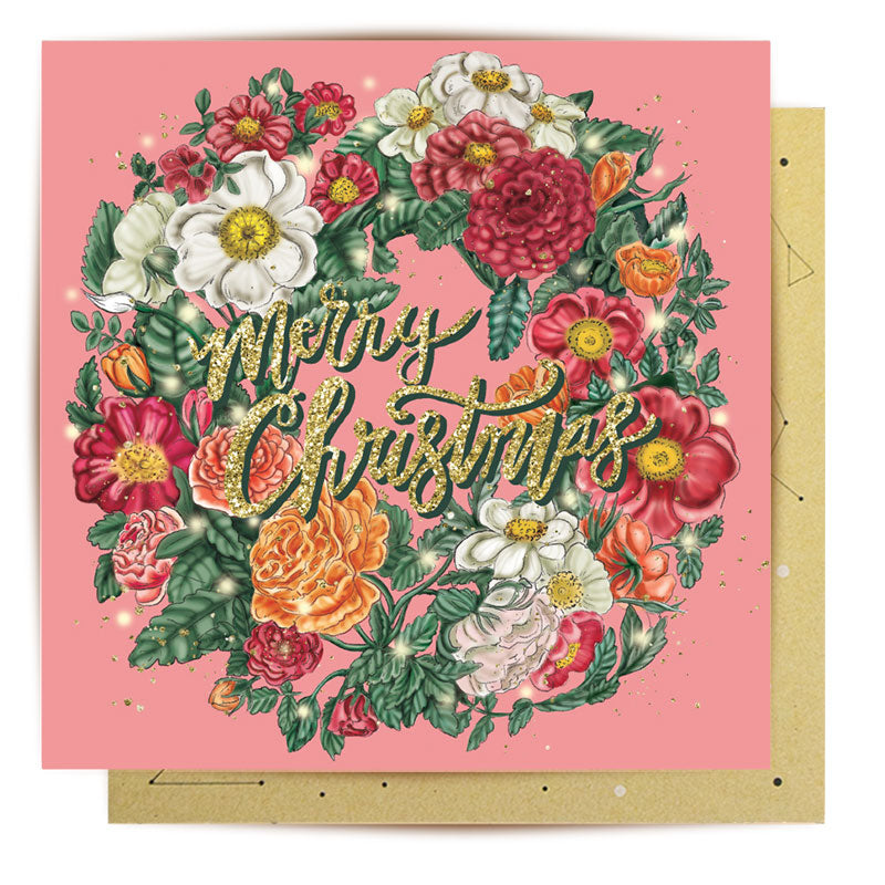 Greeting Card Floral Explosion