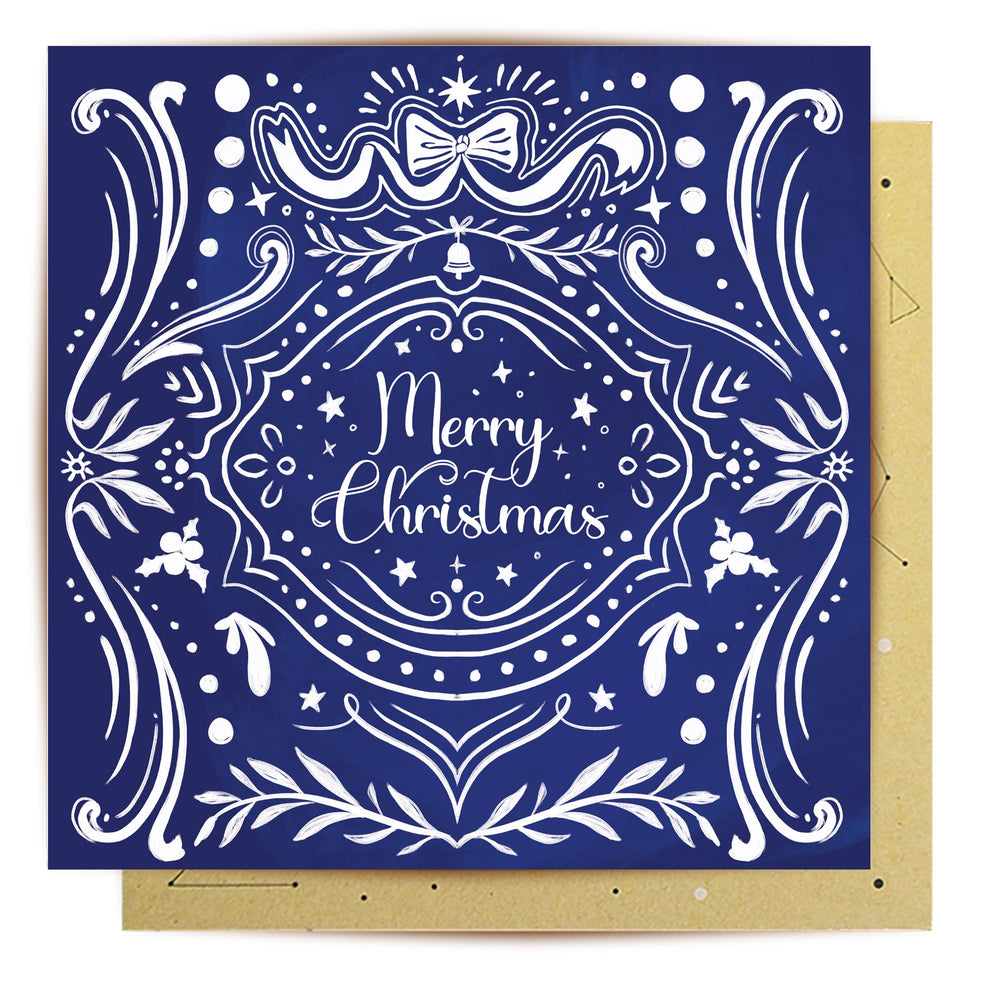 Greeting Card Christmas Porcelain