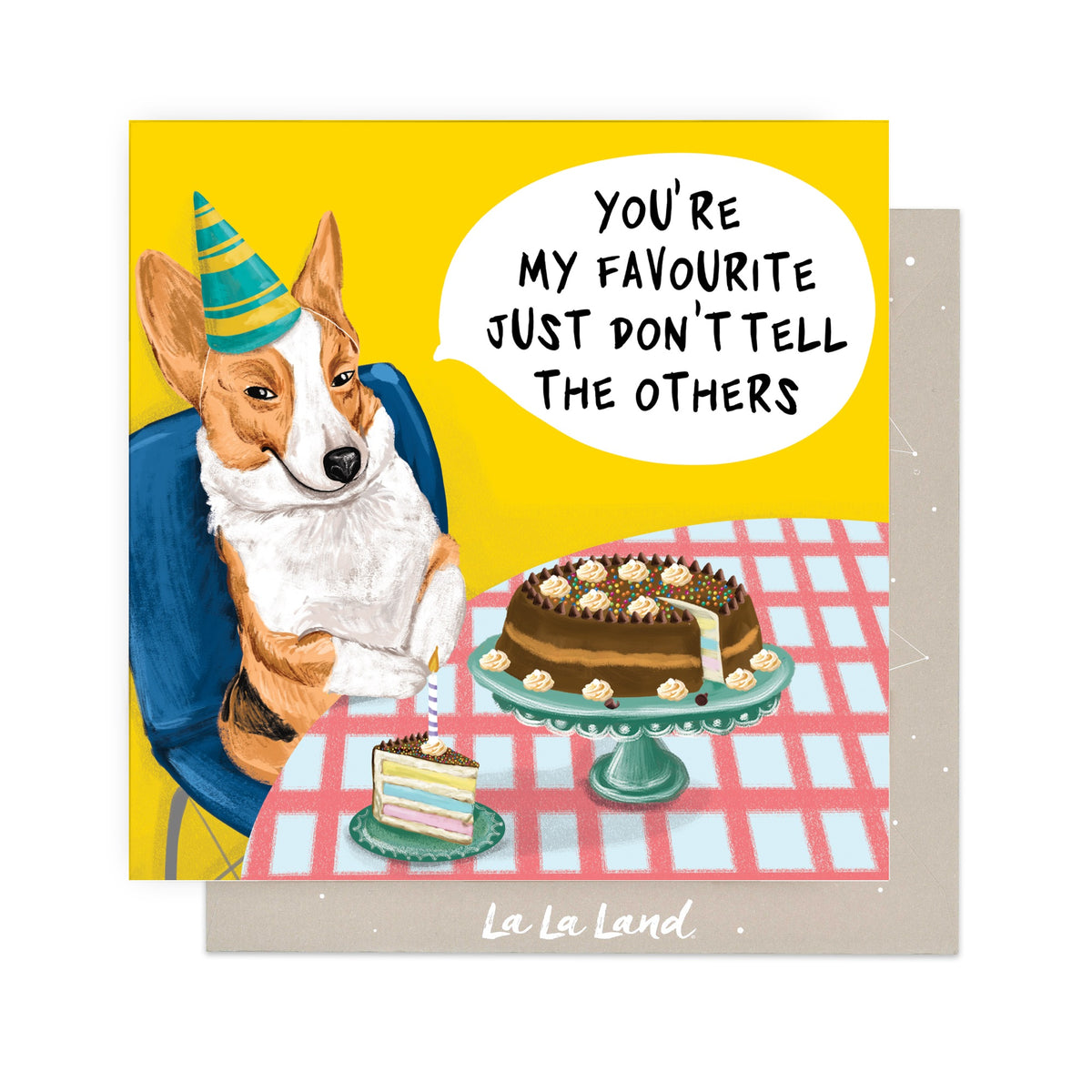 Greeting Card Don't Tell The Others