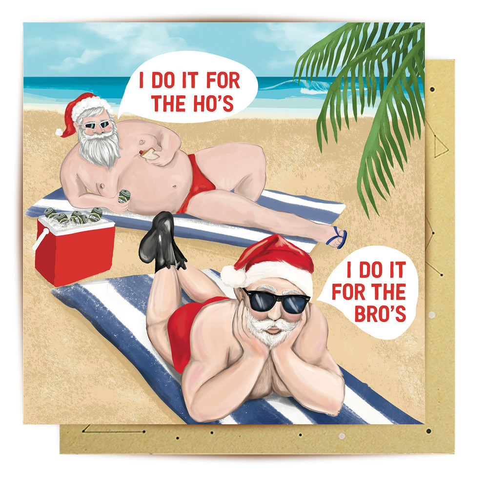 Greeting Card Hos And Bros