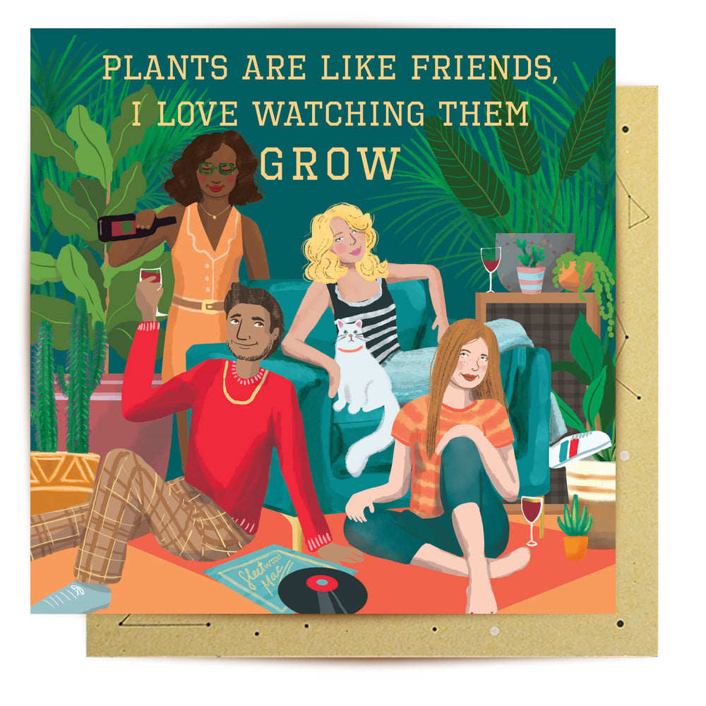 
                      
                        Greeting Card Plant Friends
                      
                    