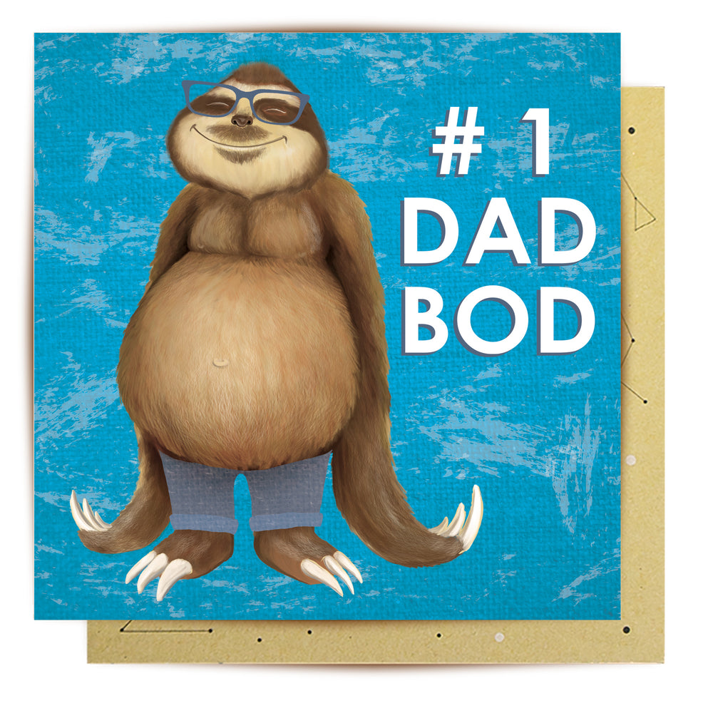 
                      
                        Greeting Card Number One Dad Bod
                      
                    