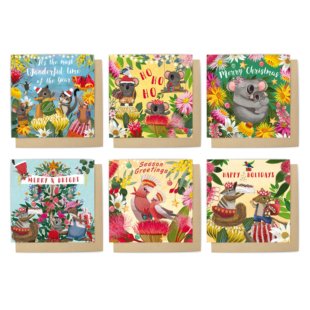 Card Set Festive Forest