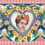 Mini Card Mexican Folklore Heart