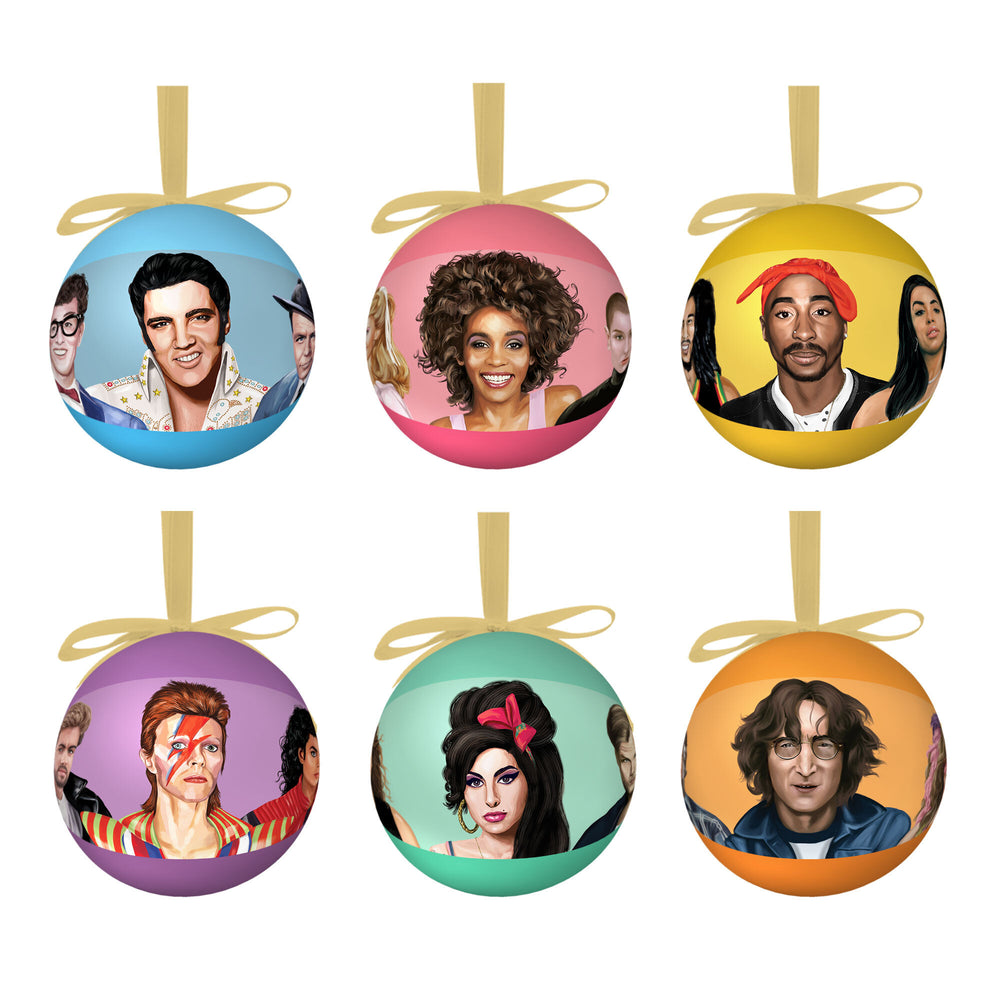 
                      
                        Bauble Set Tribute Artists Music Edition
                      
                    